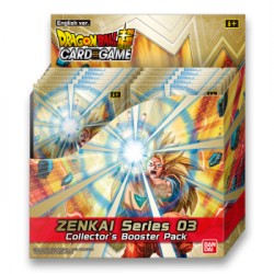 VO - 1 BOITE de 12 Boosters Collector Zenkai Series 03 BT20 - Dragon Ball Super Card Game